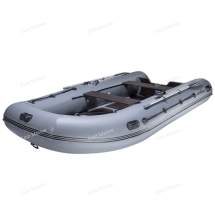 Лодка надувная моторная ADMIRAL 520 с пайолом 5,2м серый